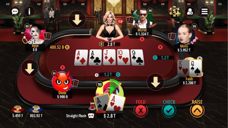 Cách chơi poker online tại 86Bet rất đơn giản