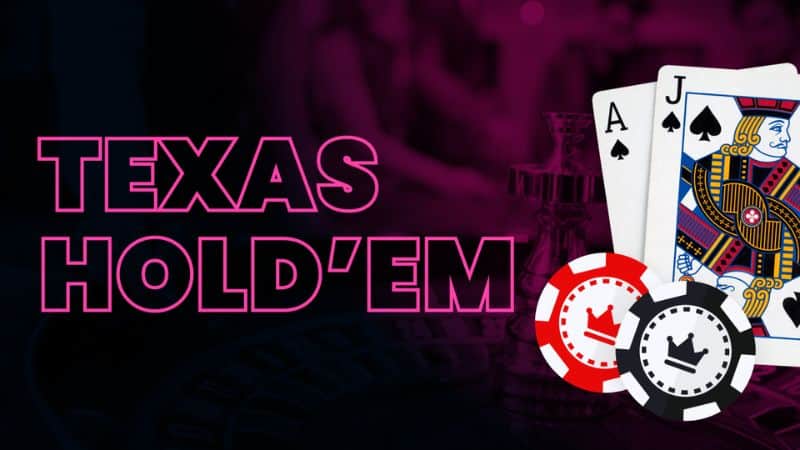 Texas Hold'em một trong những loại hình Poker phổ biến nhất tại 86Bet